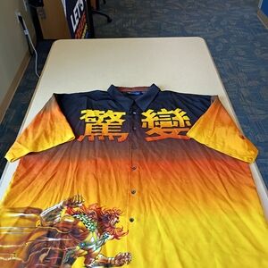 Billionaire Boys Club Black and Orange Graphic Shirt